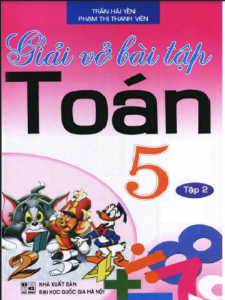Giải vở bài tập toán lớp 5 tập 2